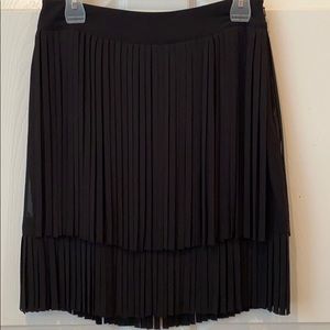 DKNY Fringed Skirt